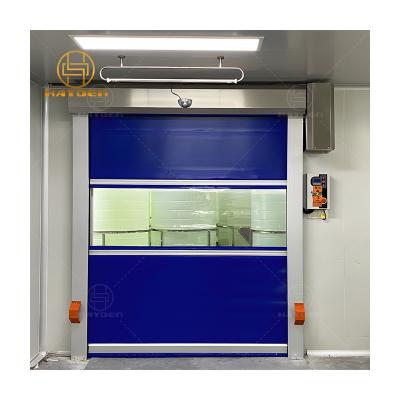 China Waterproof Automatic Industrial Door PVC Door Roller Shutter High Speed ​​Door for sale