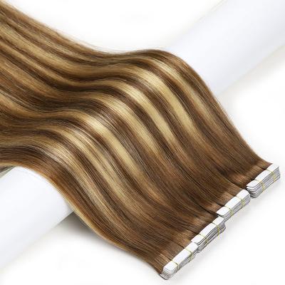 China Vietnam Gray 18 inch 4c virgin straight tape remy hair tape mini straight hair extension 100% premium real hair extensions mini for sale