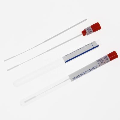 China Nasal swab virus sample collection antigen swabs in tube for sale