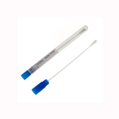 China To collect specimens 15cm oropharyngeal specimen swab sampling cotton swab for sale