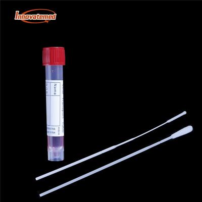 China PP Viral Extraction Transport Reagent Vtm Test Tube With Nasopharyngeal Swab for sale