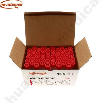 China Liquid Inactive PP Tube NVT03 Box Package 3ml Viral Transport Tube for sale