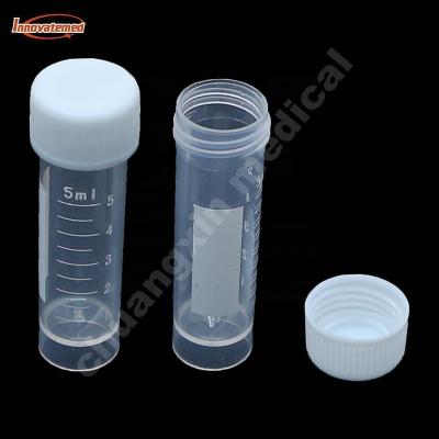 China Store 5ml PP 07014 in screw cap -196 centigrade cryovials for sale