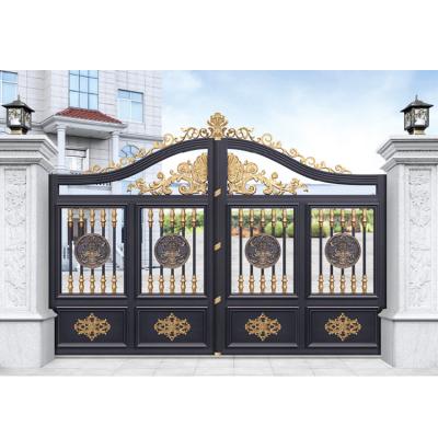 China Easily Assembled 2020 Gates High Quality Aluminum /Main Metal Fence Gate For Garden for sale