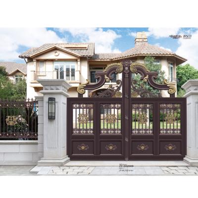 China Modern Simple Front Entry Iron Base Track Grill Color Designs For Farm House Design For Homes In Square Tube for sale