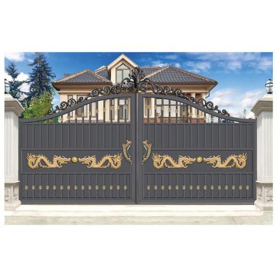 China Easily Compiled Simple Sliding Barrier Grill Driveway Gate Main Designs for sale