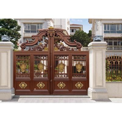 China wrought iron gates/easily assembled side gate prices iron gate/pedestrian gates for sale