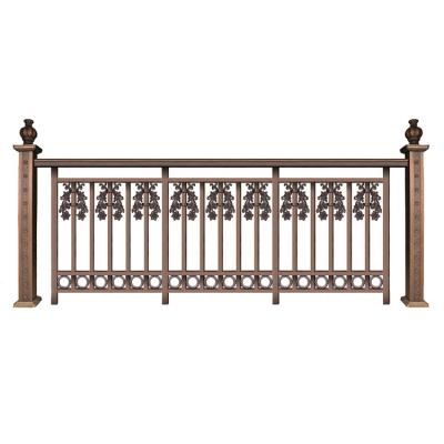 China Modern Cheap Decorative Wrought Iron Interior And Exterior Railings for sale