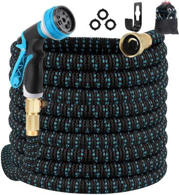 China Gardguard 50ft Expandable Flexible Garden Hose, Lightweight ExpandingHose with 8 Function Nozzle, Yard Spray Gun for sale