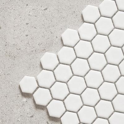 China Mosaic Tile + Mosiac Tile Ceramic White Decorate Home Wall Cheap Price Mosaic Glass Decorative Ceramic Tiles for sale