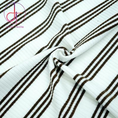 China Factory Wholesale Super Soft Anti-Static 2*2 Rib Fabric for sale