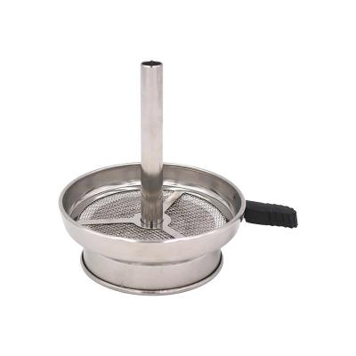 China SY Metal Hookah Shisha Charcoal Screen Holder With Handle Narguile Sheesha Water Pipe Tobacco Bowl Accessories Instrument for sale