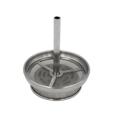 China SY Metal Hookah Shisha Charcoal Screen Holder With Handle Narguile Sheesha Water Pipe Tobacco Bowl Accessories Instrument for sale