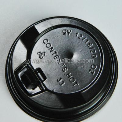 China Non Spill 80mm PS Lid, Cheap 80mm PS Flat Lid, 80mm PS Lid For Paper Cup for sale