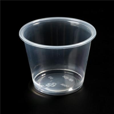 China Mini 4oz PP Disposable Plastic Jelly Cup for sale