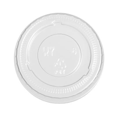 China 44mm PET Disposable Party Cup Lid Plastic Lid for sale