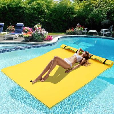 China Pool Direct Beach Lake Entertainment Water Float Mat Ocean Float Mat XPE Foam Float Float Mat for sale