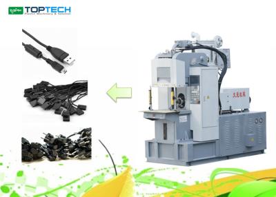 China 120 Ton Rotary Electric Injection Molding Machine Power Plug Making Machine 6800 Kg Weight for sale