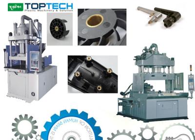 중국 자동 귀환 제어 장치 두 배 색깔 사출 성형 기계 판매용