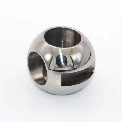 China Industry DN40-200 Stainless Steel 304 Hollow Valve Ball with Corrosion Resistance and Mirror Polished Surface for sale