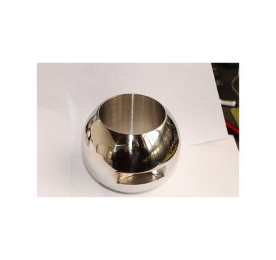 China Straight-through One Piece Ball Valve with Adjustable Structure Sale Surface Mirror Polished Straight-through Accessories for sale