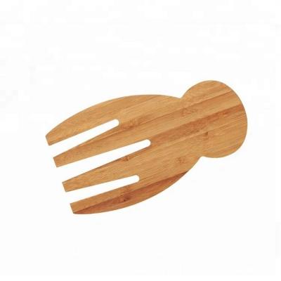 China Eco Friendly Kitchen Dinner Disposable Factory Suppliers Food Grade Bamboo Cooking Forks And Servers for sale