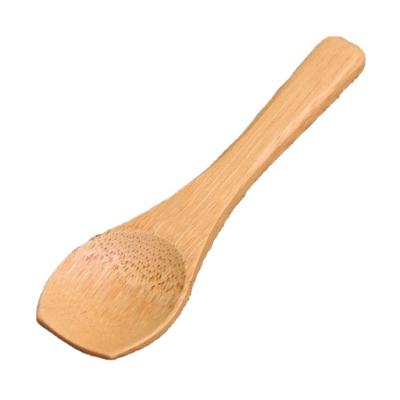 China Factory Suppliers Disposable Spoons Food Flatware Eco Friendly Bamboo Serving Set for sale