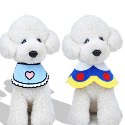 China Viable Cute Dog Bandana Factory Price Free Pattern Dog Bandana Scarf Pet Bib for sale