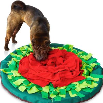 China Travel Treat IQ Interactive Toy Snuffle Mat Enrichment for Large Dogs Nosework Blanket for sale