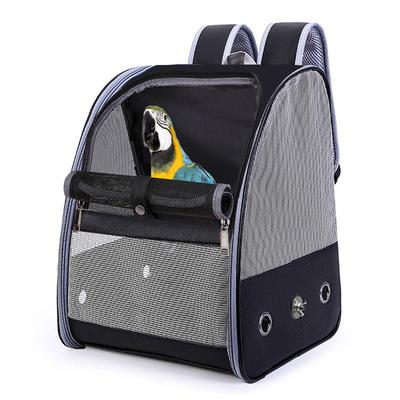 China Foldable Pet Breathable Bag Shoulder Bag Parrot Outdoor Carry Backpack for sale