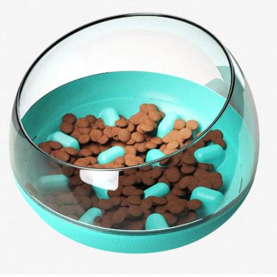 China Viable Hot Selling Amazon Small MOQ Rolling Pet Bowl Pet Toys 2020 Dog Food Toys Roll for sale