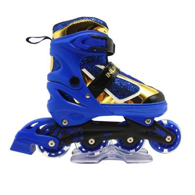 China 2022 Relaxation Adjustable Mid-Soft Inline Skate For CHILDREN Colorful Retractable Inline Skate Shoes for sale