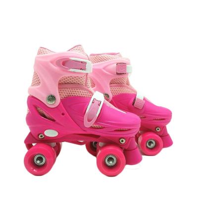 China New Mesh 2022 Design Bounce Integrated Skate Skates Set Quad Adjustable Skates for sale