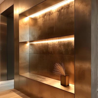 China 304 / 316 750mm Polished Stainless Steel Niche for Modern Bathrooms for sale