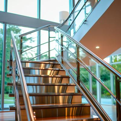 China High-Tensile Strength Stainless Steel Handrails for Skyscrapers for sale