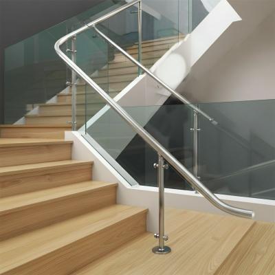 Chine Premium Stainless Steel Handrails with Polished Finish for Glass Railings à vendre