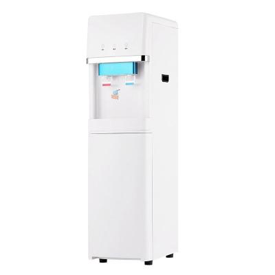 China Customized Eco-friendly Hot Cold Free Cooler Electric Vertical Water Filter Dispenser With Compressor for sale