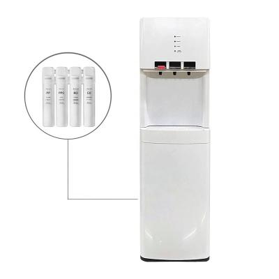 China Eco - Friendly Electric Vertical Stand Filter Purifier Hot Cold Freestanding Water Dispenser With Compressor for sale