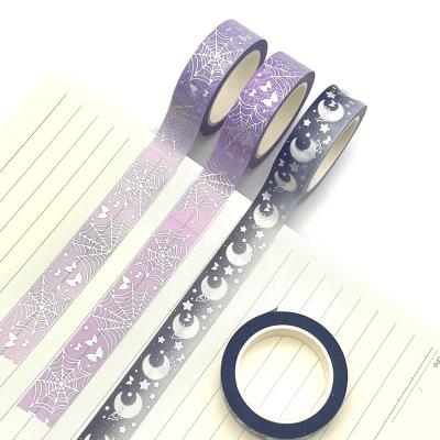 China Waterproof Pure Coloured Print Polka Dot Personalizado Pattern Washi Tape for sale