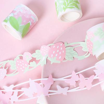 China Waterproof Custom Do Decorative Die Cut Washi Paper Sticker Tape Printing for sale