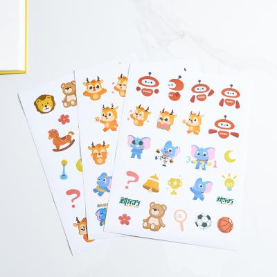 China Clear A6 Waterproof Vinyl PVC Waterproof Stickers Special Thoughtful Kiss Cut for sale