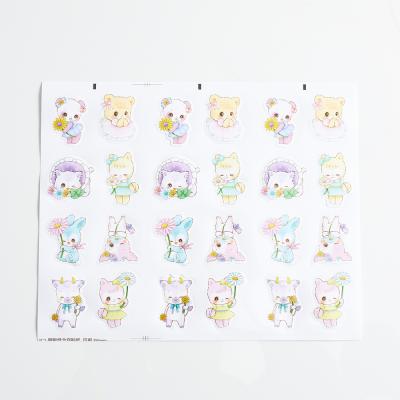 China A5 Monthly Weekly Daily Waterproof Agenda 20 Sheets Vacation Planner Inspired Sticker for sale