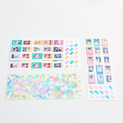 China High Quality Stylish Custom Waterproof Sticker Sheet Planner for sale