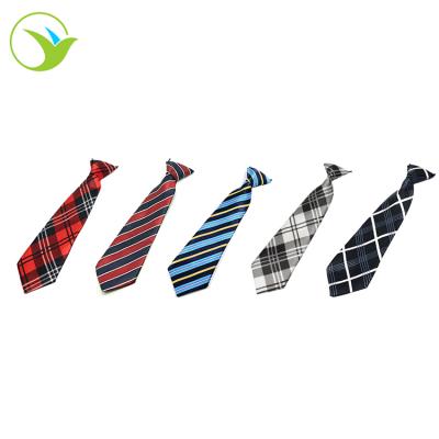 China Low MOQ Student Tie Support Custom Design Kid School Necktie With Your Logo for sale