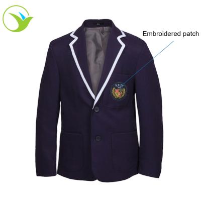 China Japanese Navy School Uniform Children Girls Boys Student Formal Winter Stylish Blazer Custom 10-17 Years Blazer For School Teens Suit for sale