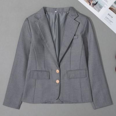 China Japanese Student Autumn Winter Logo Children's Own Blazer Making Custom Size Blazer For School Uniform Coat for sale