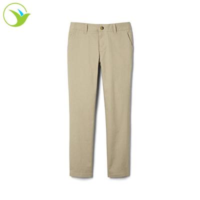 China Pants fashionable design Russian USA high quality style kids winter girls khaki breeches for school uniform for sale