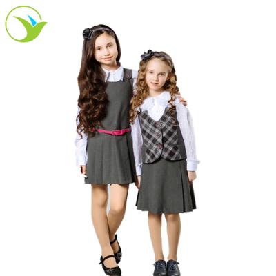 China School Design Your Own Logo Smart Pre Long Sleeves Jumpsuit School Uniform for sale