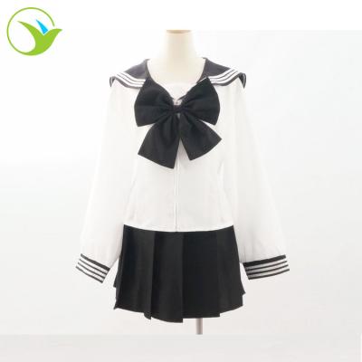 China Japanese Sailor Suit School Uniform Chinese Cosplay Hot Cute Anime Style School Custom for sale