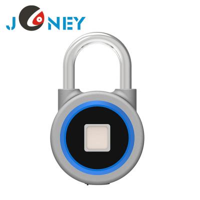 China 2018 Bluetooth 4.0 Padlock New Arrival Smart Fingerprint Ble Padlock With Mobile APP for sale